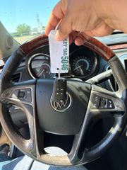 2012 Buick LaCrosse Touring Group - Interior Steering Wheel With Keys Image